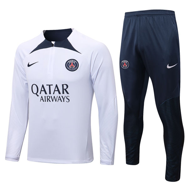 Sweatshirts Paris Saint Germain 2022-2023 Weiß Blau